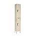 HALLOWELL Maintenance-Free Quiet Lockers - Putty