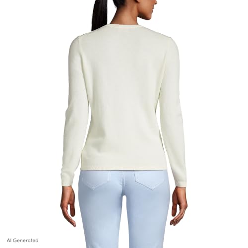 Image of Lands' End Women's Cashmere Cardigan Sweater