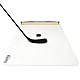 kasifei Hockey-Schießpad mit Rebounder, 121,9 x 61 cm, professionelles Hockey-Trainingsgerät zum Schießen, synthetisches Eis für Hockey-Passing und Stickhandling