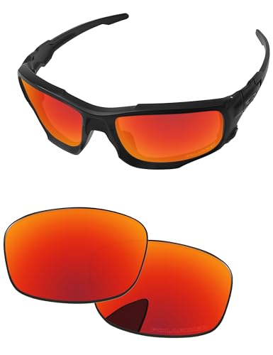 Image of Replacement Lenses for Oakley Si Ballistic Shocktube OO9329 Sunglass - Precision Fit, UV Block & Impact Resistant