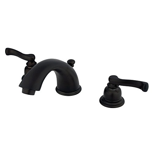 Kingston Brass KB965FL Royale Widespread Lavatory Faucet, Oil Rubbed Bronze