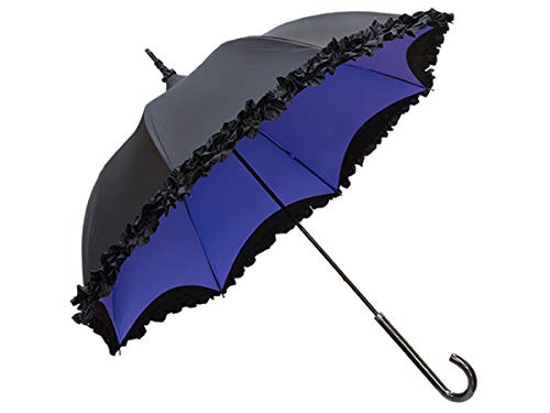ルミエーブル ボンボン 晴雨兼用 日傘 パゴダ傘 (ブルー／col.07)