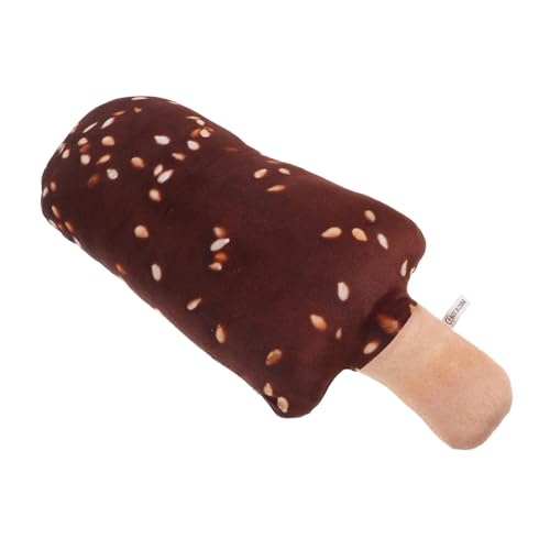 OUNONA Cartoon Ice Cream Pillow: Funny Novelty Throw Pillow for Sofa Couch and Bedroom Decor for Children and Theme Party Display