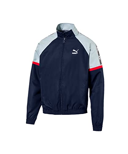 PUMA XTG Woven Zip Up Tracksuit Top Track Jacket Mens 577988 06 Blue