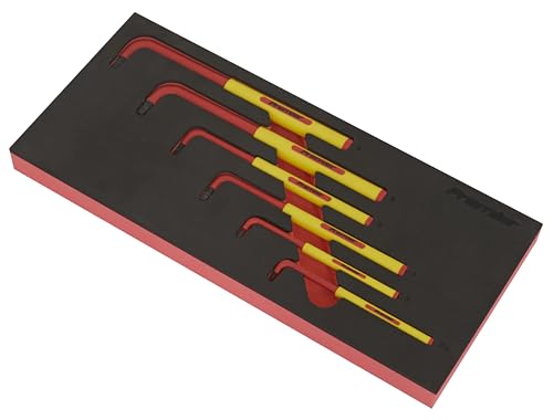 Sealey Premier 6pc Hex Set including Tool Tray - VDE Approved - TBTE05 - Image 2