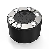CPROSP Mauerdurchführung Ringraumdichtung 100mm, Geeignet für Rohr & Kabel Ø 0-55mm, Universal Gummi Dichteinsatz mit Kaltverzinktes Eisenblech, Einfache Montage