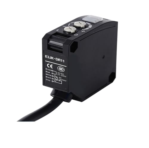 Sensor de interruptor fotoeléctrico E3JK-DR11-C reflectivo difuso con salida de relé de 24-240V