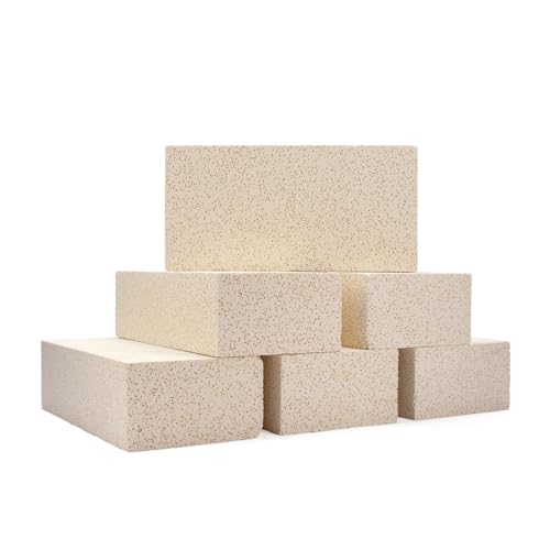 Cfkj 6 PIECES INSULATING FIRE BRICK For Ovens, Kilns, Blacksmith thumb #8
