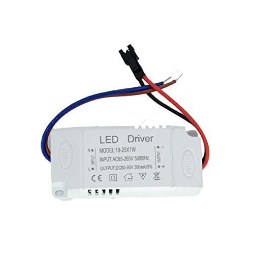 Foco downlight driver LED 18-25W con fuente de alimentación de amplio voltaje estable 3
