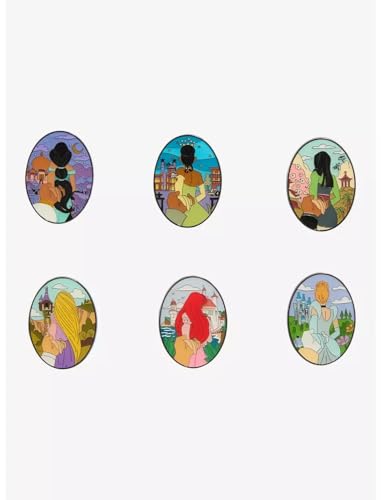 Loungefly - Disney Princess Holding Hand Enamel Pin - Ariel - Styles Vary - 1 Of 6 - Disney...