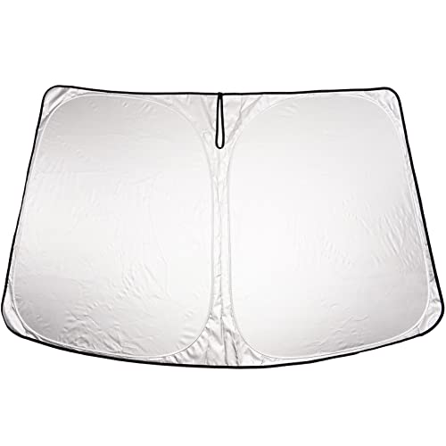 Cyberbeans Sunshade For Tesla Model Y Front Windshield Sunshade Accessories 2020 2021 2022 No Sag Foldable Shade Uv Heat Protection Visor #TOP2