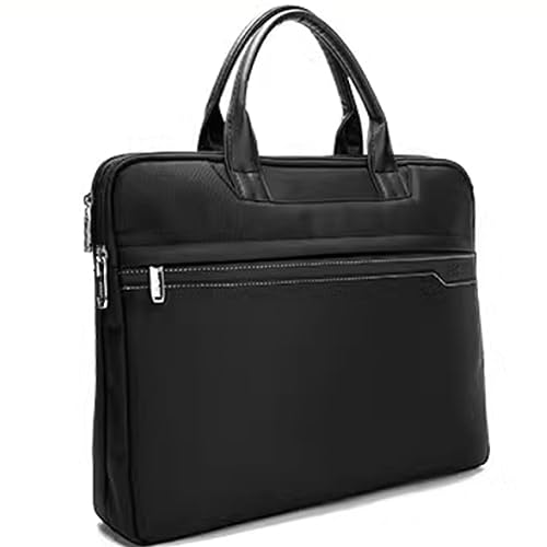 Men's Document Bag Information Briefcase for Carrying Paper Files
