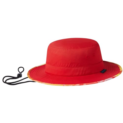 Image of UPF 50+ Foldable Sun Hat Patterned Under Brim Bucket Hats for Summer Hiking Fishing Beach Safari Men Women