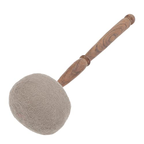 BESPORTBLE Buddha Singing Bowl Mallet Felt Striker for Meditation and Sound Healing Nepal Lightweight and Portable Accessory for Chanting Bowls