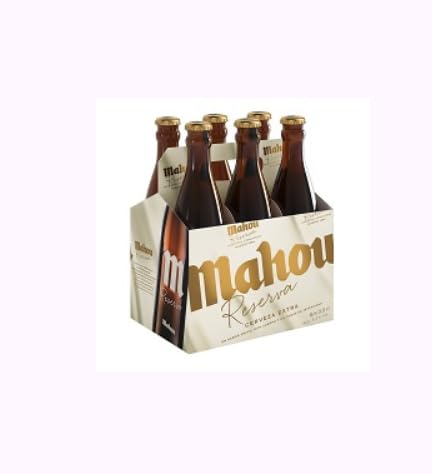 Reserva Premium Bier, 6er Pack Flaschen, 33cl pro Flasche, Spanisches Lagerbier
