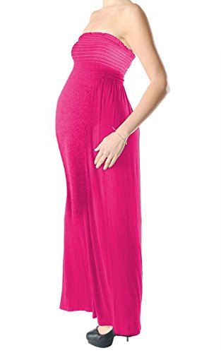 Robe longue sans bretelles pour les soirées d'été et cocktails