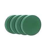 CCINEE Round Floral Foam Blocks,6' Large Wet Styrofoam Bricks for Wedding Aisle Flower Arrangement Supply,Pack of 4