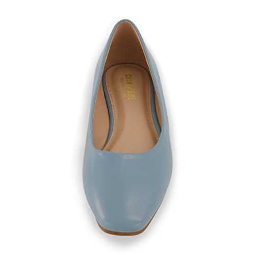 Image of CUSHIONAIRE Women's Skipper Flat with +Memory Foam, Wide Widths Available