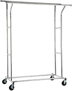 Amazon Basics Double Rail Garment Rack, Chrome