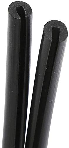 Image of 2 X 29 Inch Batwing Inner Fairing Trim Seal for Harley FL Touring 96-13
