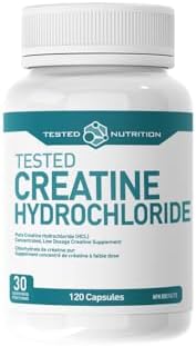 Creatine HCL Capsules | 750mg Creatine Hydrochloride HCL Capsules...