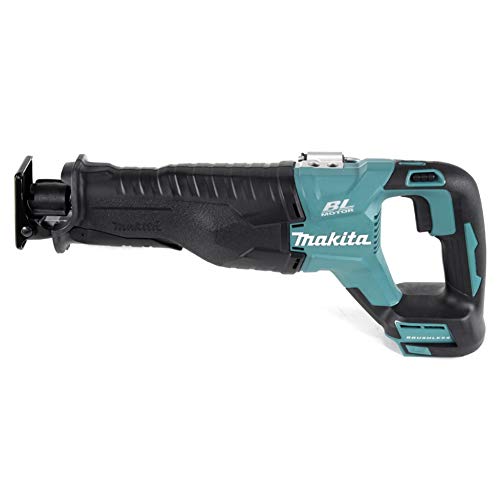 Makita djr 187 RT 18 V batteria agli ioni di litio per sega a gattuccio + 2 X 5,0 AH, Batteria + Caricabatteria senza valigia