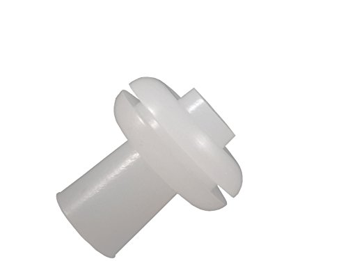 Homebrew Guys Fermentation Grommets Pack of 12. Food Grade BPA-Free White Silicone Rubber Complete with 12 Stoppers. Best for Airlocks, Fermenting in Jars and Buckets. 3/8