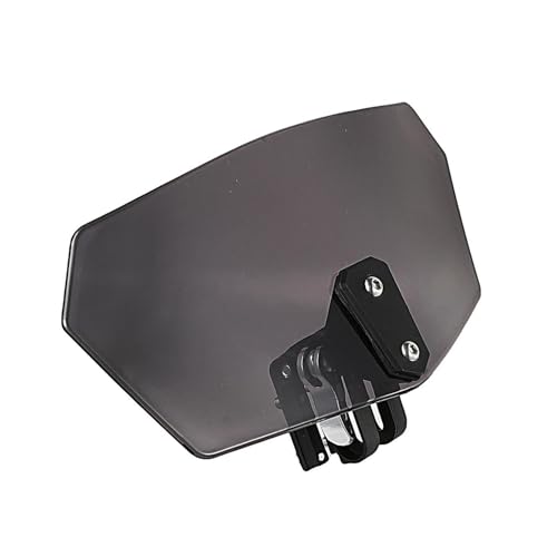 Pare-brise universel moto déflecteur de vent compatible guidon Yamaha Honda