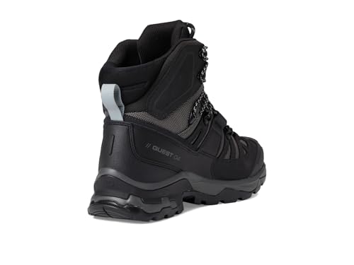 Salomon Salomon Men's QUEST 4 GORE-TEX Hiking Boots For Men, Magnet/Black/Quarry, 9.5