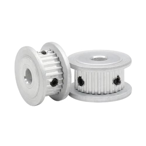 Rueda de polea 2GT de 27 dientes para solucionar holguras en ejes de 12 mm