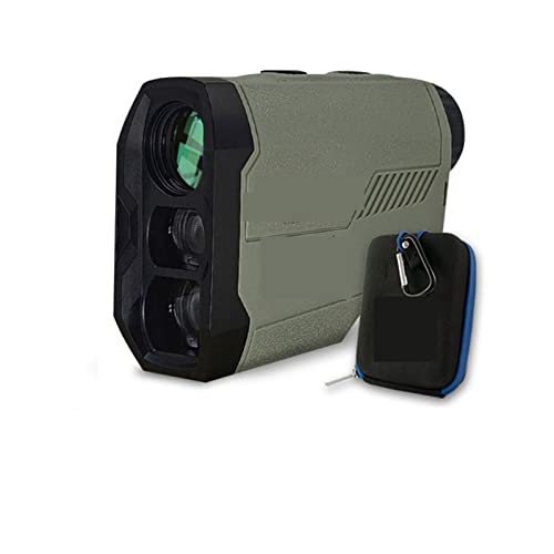 Telémetro de medición de distancia Telémetro láser de golf 1000M 650M Telescopio con pin de pendiente de bloqueo de bandera Medidor de distancia para monocular de caza de alta precisión y precisi