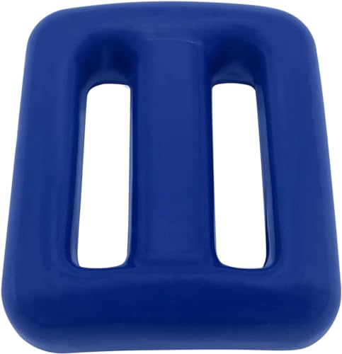 Poolzilla Diving Weight 1.1 LB(0.5 Kg) for Scuba Diving, Diving Weight in Blue, Lead Weight with Slits for Placement Along Belt