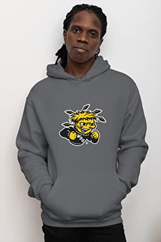 CreateMyTee | Wichita State University Shockers Hooded Sweatshirt3