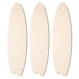 🏄🏄🏄【Signe de planches de surf vierges】 planches de surf en bois vierges, décoration murale de planche de surf inachevée, panneau de planche de surf en bois bricolage pour la création artistique, le décor de planche de surf est fabriqué à partir de bois, fiable et durable, apportant une sensation d'utilisation satisfaisante.
