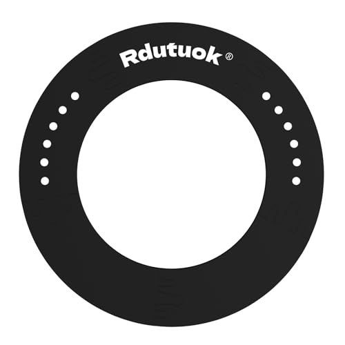 Rdutuok Dart Board Surround Ring 5Pcs Splicing Dart Board Wall Protector Dartboard Eva Backboard Wall Surround for Standard Size Dartboards Prevent Wall Damage with The Wall Protector Plate