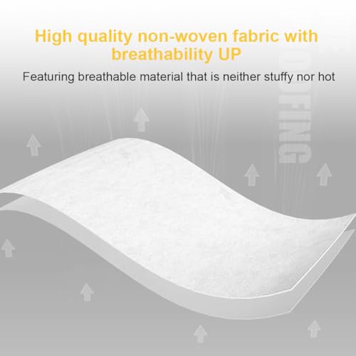 SGERUFZ 40PCS Einweg-Hundeschuhe, Einweg-Hundestiefel, Pfotenschutz, Verstellbare Einweg-Hundesocken, Waterproof Haustiersocken Fußabdeckung, Pet Shoe Covers/Paw Protection