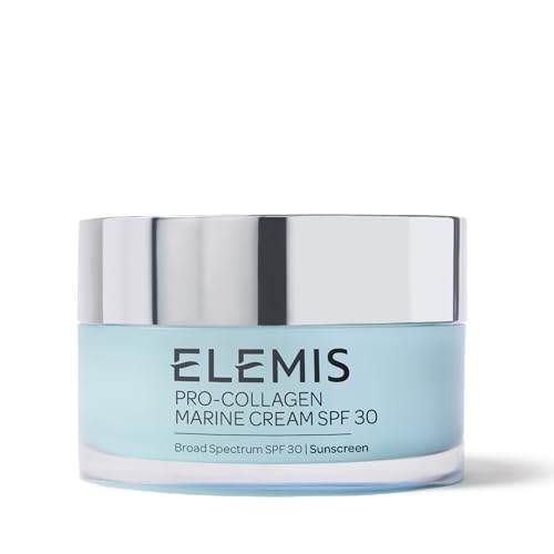 ELEMIS Pro-Collagen Marine Cream SPF 30, Lightweight Anti-Wrinkle Daily Facial Moisturizer 1 Fl Oz (Pack of 1)