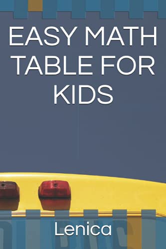 EASY MATH TABLE FOR KIDS