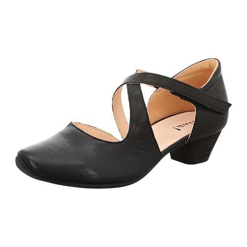 Think! Women's Closed-Toe Pumps, 0000 Black, 8