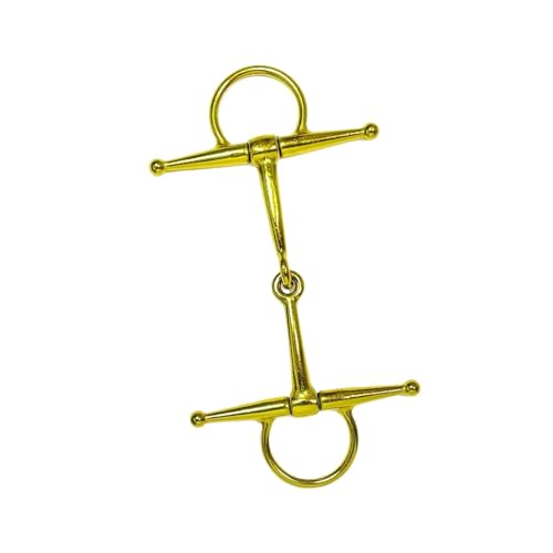 MotiveTech de Carrillera Completa con Anilla en D para Arnés, de para Caballo, Brida para Caballo