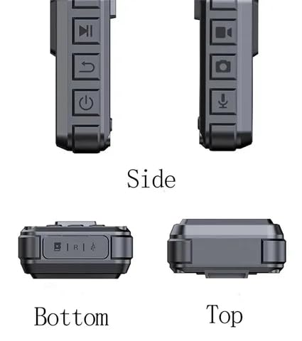 Image of smars 1080P WiFi Live-Streaming Wearable Mini Body Camera Portable Video Recorder with GPS Function for Security Guard Law Enforcement Body Worn Camera Recorder
