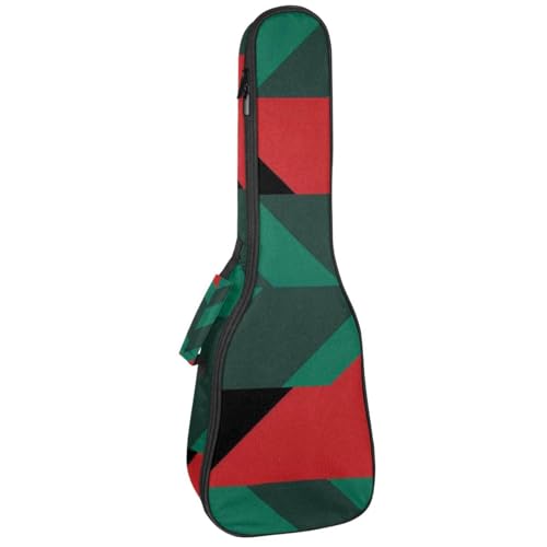 Housse pour ukulélé avec sangle réglable Motif drapeaux Buckstein - Les Beatles, Paul McCartney, John Lennon, RIngo Starr, George Harrison Housse pour ukulélé avec sangle réglable Motif drapeaux Buckstein
