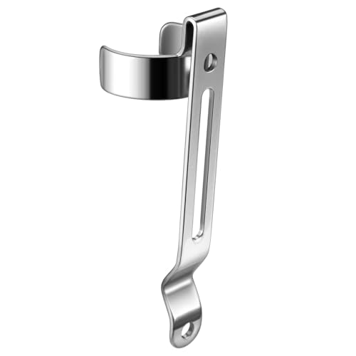 Clip de lampe de poche B103 pour éviter les chutes, pince acier 13mm