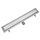 Befliesbare Duschrinne Vogi Edelstahl Komplettset DUO 60 cm