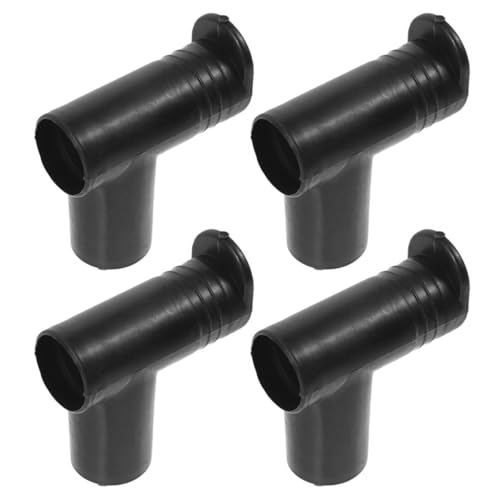 DECHOUS 4 Piezas Conector Ángulo Recto para Perchero Juntas Resistentes de Plástico para Bastidores de Ropa Accesorio para Muebles y Estantes de Secado
