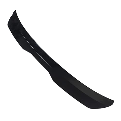 Yctze Becquet de Toit de Lunette Arrière Déflecteur de Visière Spoilers Universels Noir Brillant