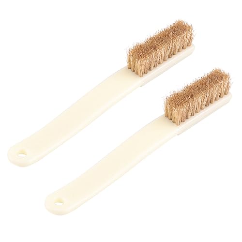 NUEAYMS 2pcs Firm Bouldering Chalk Brush Rock Climbing and Bouldering Brush Bristles Cleaning Tool for Climbing Bouldering Outdoor Boulder Cleaning Brush Climbing Accessory Brush