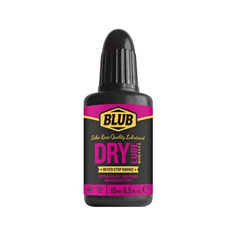 BLUB Bike Lubricant for Dry Conditions 15 ml, Red Bike Lubricant Cover