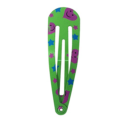 10 Pinzas para cabello metalicas 5cm miniatura 2