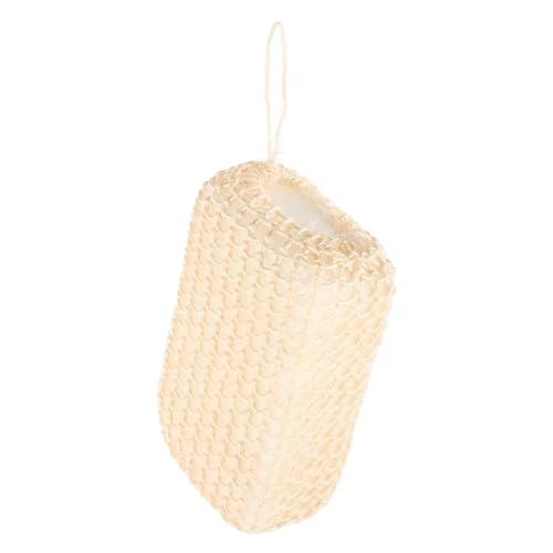 Genérico Esponja Corporal y Exfolia Profundamente para Baño de Sisal Exfoliante Beige Células Muertas Adecuado para Cuidado Personal de Mujer
